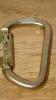 Steel large D triple lock Karabiner 50kN	large pear